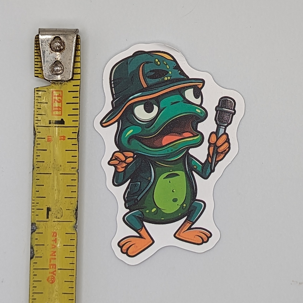 Frog Sticker - Picture 2 of 2